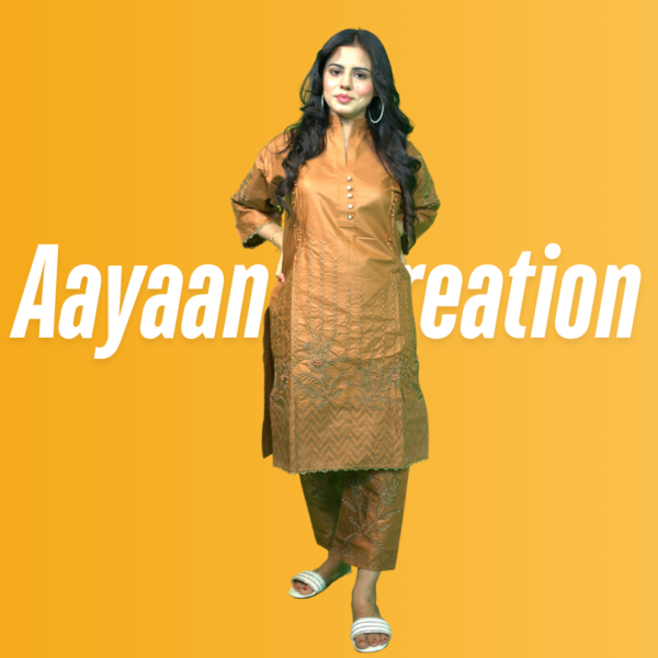 Women 2 Piece Stitched Suit-AC-001 - Image 23