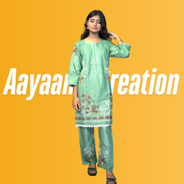 Women 2 Piece Stitched Suit-AC-002 - Image 8