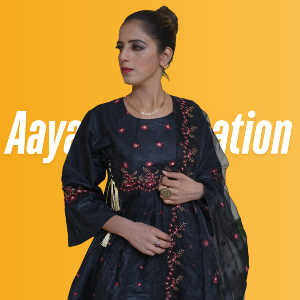 Women 2 Piece Stitched Suit-AC-004 - Image 14