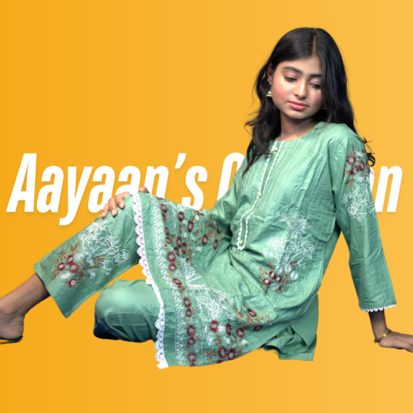Women 2 Piece Stitched Suit-AC-002 - Image 10