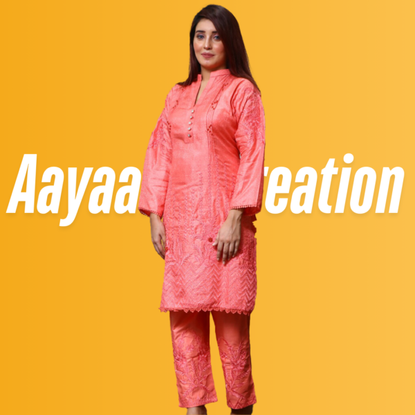 Women 2 Piece Stitched Suit-AC-001 - Image 10