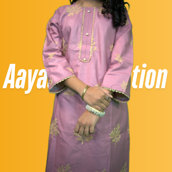 Women 2 Piece Stitched Suit-AC-015 - Image 11