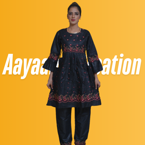 Women 2 Piece Stitched Suit-AC-004 - Image 15