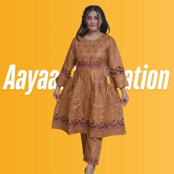 Women 2 Piece Stitched Suit-AC-004 - Image 17