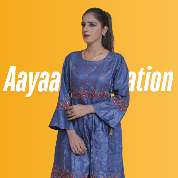 Women 2 Piece Stitched Suit-AC-004 - Image 2
