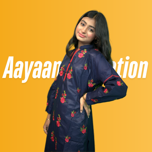 Women 2 Piece Stitched Suit-AC-005 - Image 3