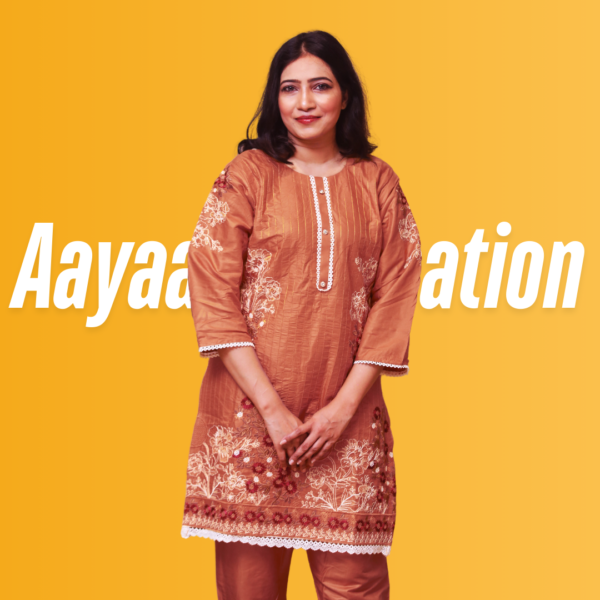 Women 2 Piece Stitched Suit-AC-002 - Image 22