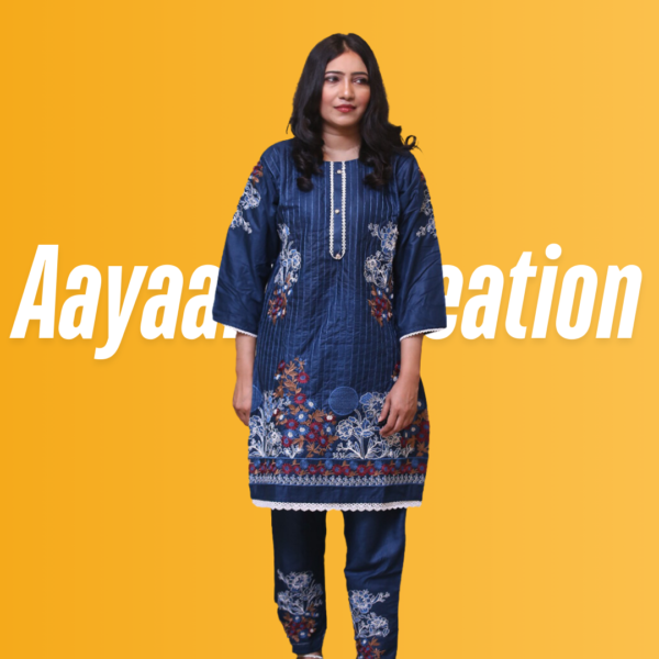 Women 2 Piece Stitched Suit-AC-002 - Image 13