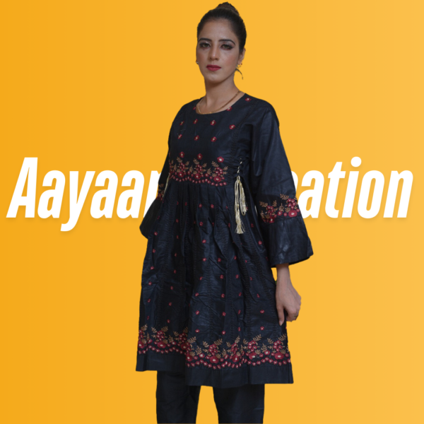 Women 2 Piece Stitched Suit-AC-004 - Image 7