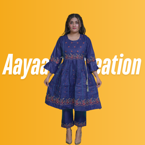 Women 2 Piece Stitched Suit-AC-004 - Image 21