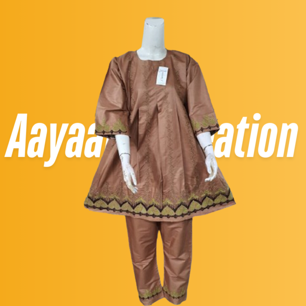 Women 2 Piece Stitched Suit-AC-014 - Image 3