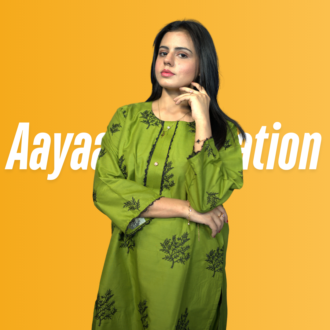 Women 2 Piece Stitched Suit-AC-015