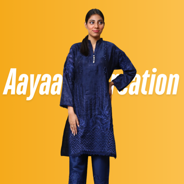 Women 2 Piece Stitched Suit-AC-001 - Image 12