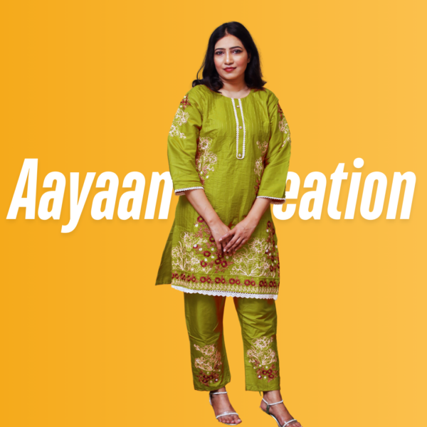 Women 2 Piece Stitched Suit-AC-002 - Image 19