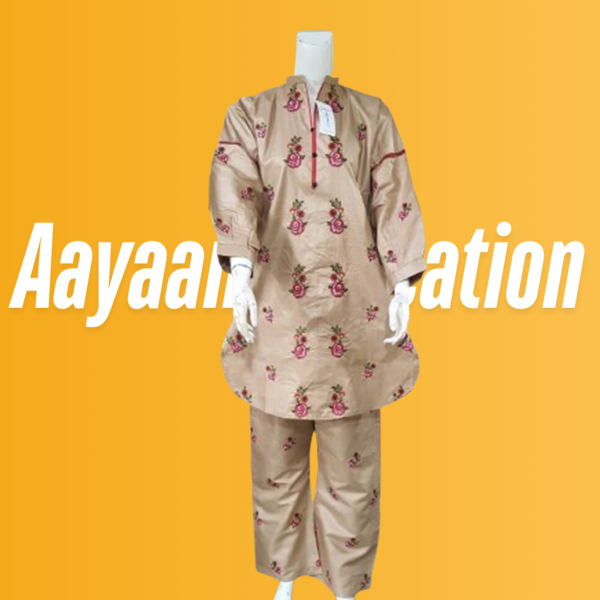 Women 2 Piece Stitched Suit-AC-005 - Image 13
