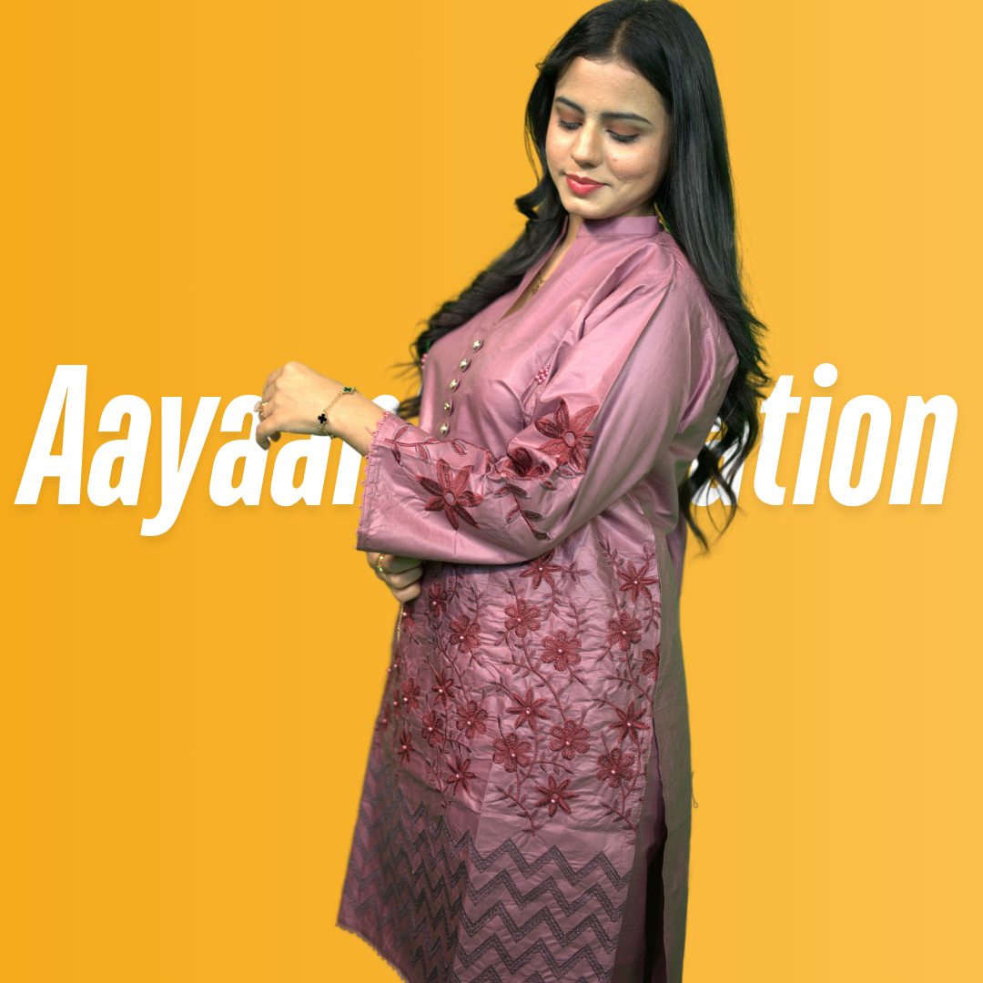 Women 2 Piece Stitched Suit-AC-006