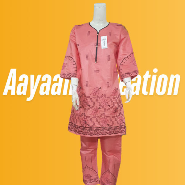 Women 2 Piece Stitched Suit-AC-011 - Image 4