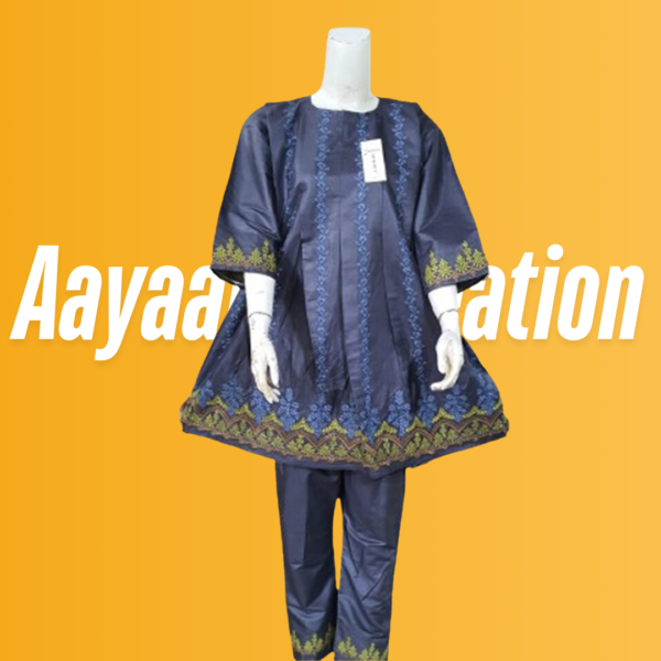 Women 2 Piece Stitched Suit-AC-014 - Image 4