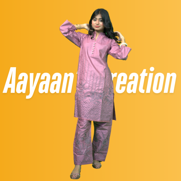 Women 2 Piece Stitched Suit-AC-001 - Image 17