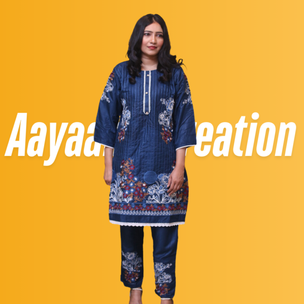 Women 2 Piece Stitched Suit-AC-002 - Image 12