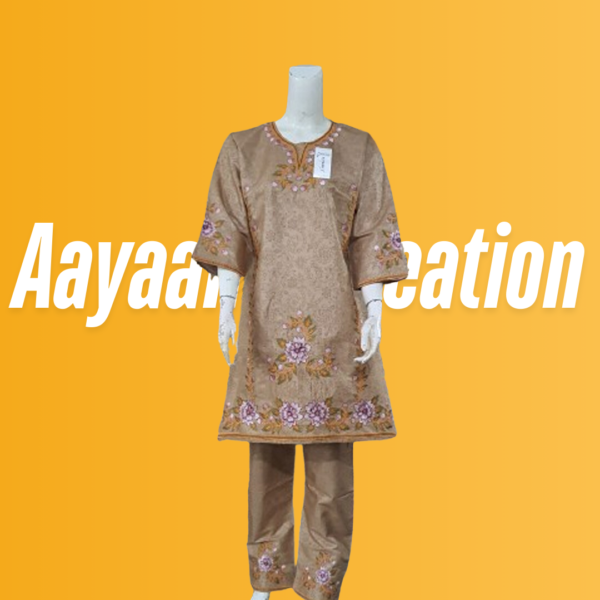 Women 2 Piece Stitched Suit-AC-013 - Image 6