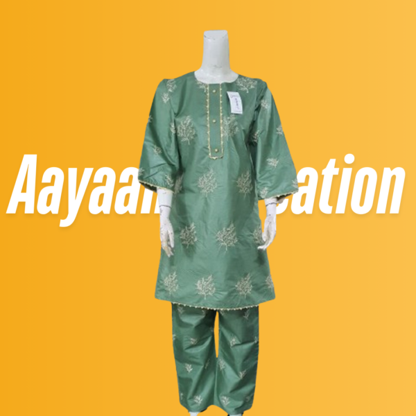 Women 2 Piece Stitched Suit-AC-015 - Image 14