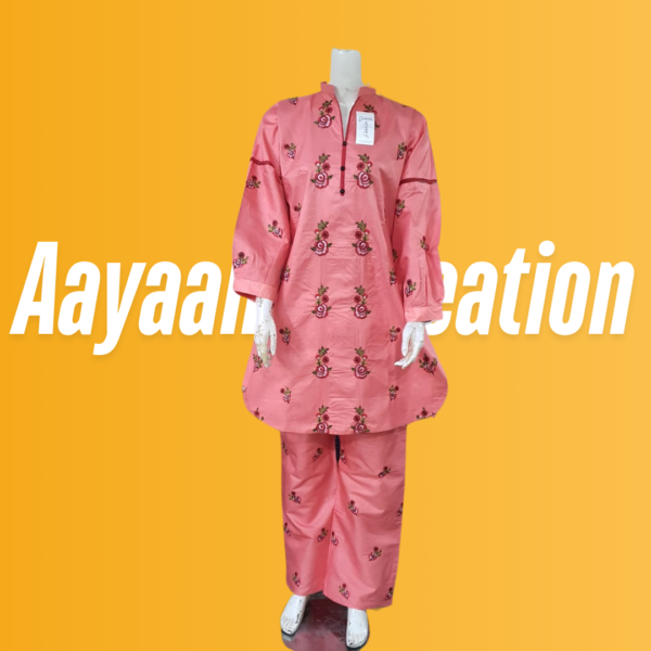 Women 2 Piece Stitched Suit-AC-005 - Image 14