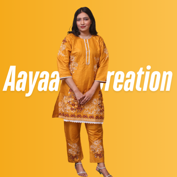 Women 2 Piece Stitched Suit-AC-002 - Image 16