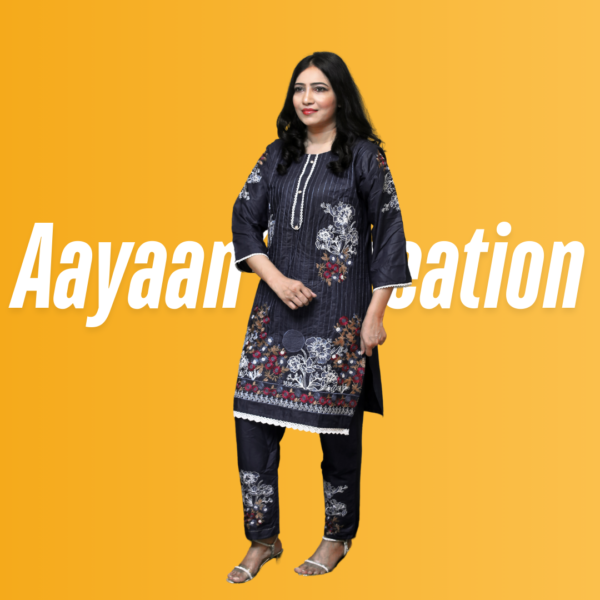 Women 2 Piece Stitched Suit-AC-002 - Image 24
