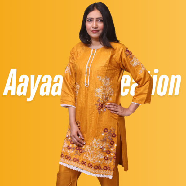 Women 2 Piece Stitched Suit-AC-002 - Image 17