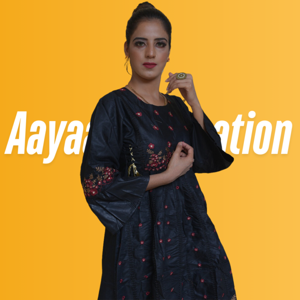 Women 2 Piece Stitched Suit-AC-004 - Image 10