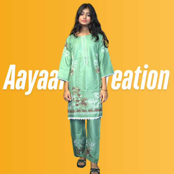 Women 2 Piece Stitched Suit-AC-002 - Image 6