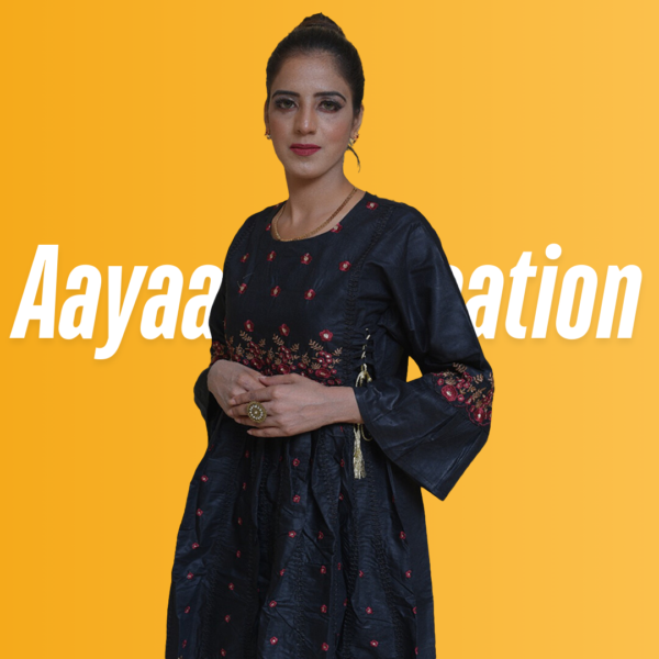 Women 2 Piece Stitched Suit-AC-004 - Image 11
