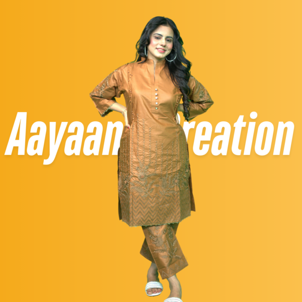 Women 2 Piece Stitched Suit-AC-001 - Image 21