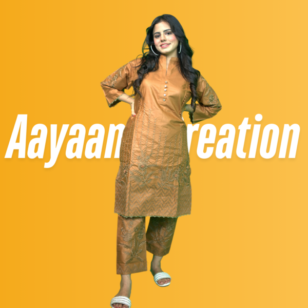 Women 2 Piece Stitched Suit-AC-001 - Image 22