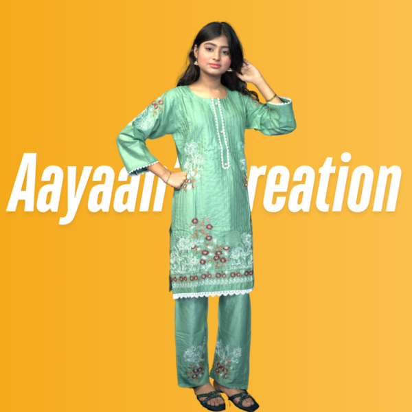 Women 2 Piece Stitched Suit-AC-002 - Image 9