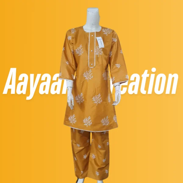 Women 2 Piece Stitched Suit-AC-015 - Image 15